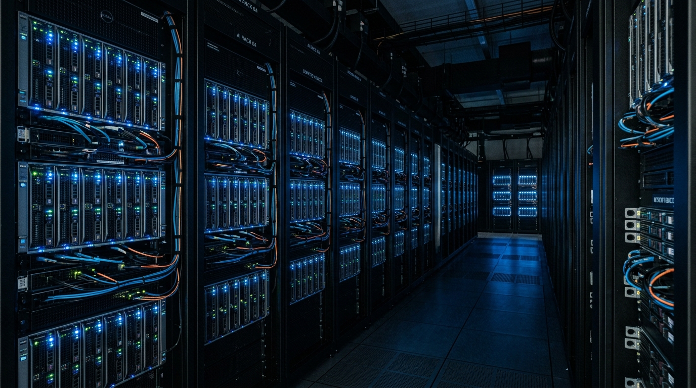 FairView FV-RACK Series blade server datacenter rack — high-density AI compute infrastructure